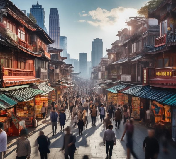 敦化,一幅生动的城市画 敦化,一幅生动的城市画